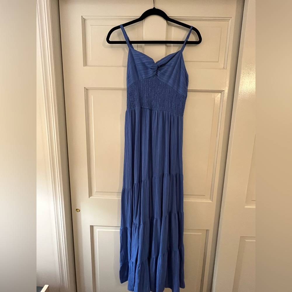 SO Vibrant Blue Maxi Dress